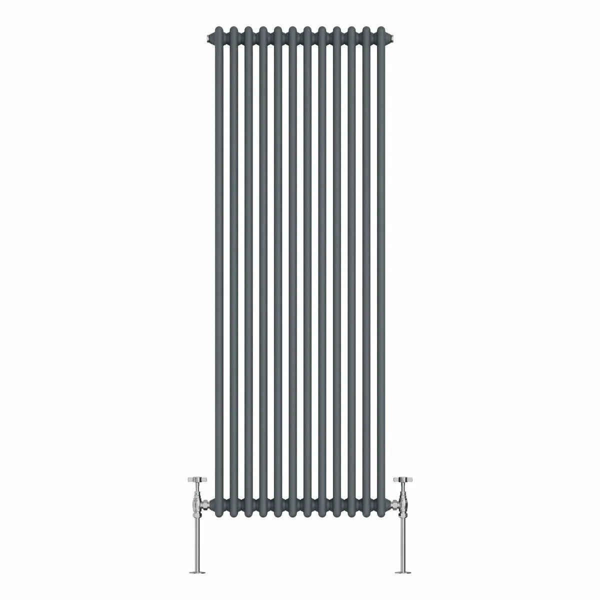 Ferentino - Traditional vertical column radiator anthracite