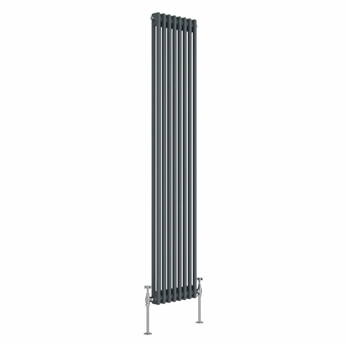 Ferentino - Traditional vertical column radiator anthracite