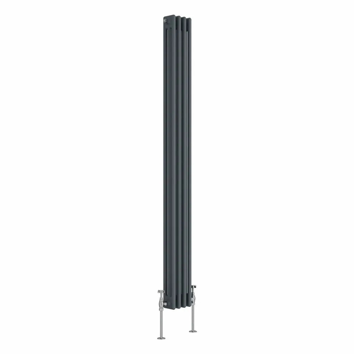 Ferentino - Traditional vertical column radiator anthracite