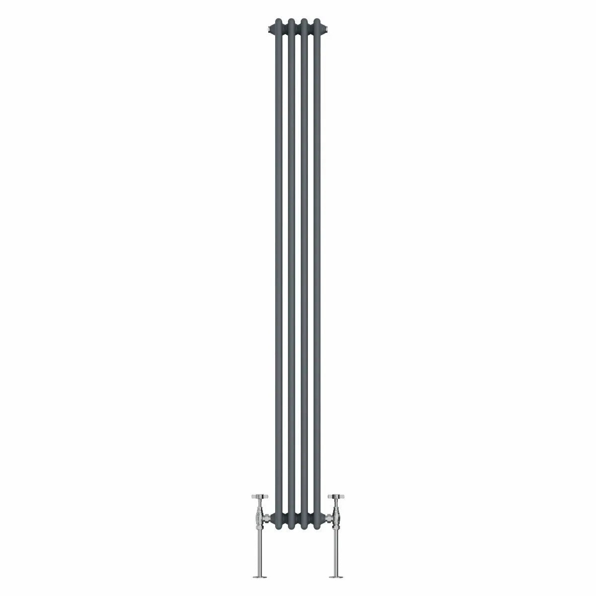 Ferentino - Traditional vertical column radiator anthracite