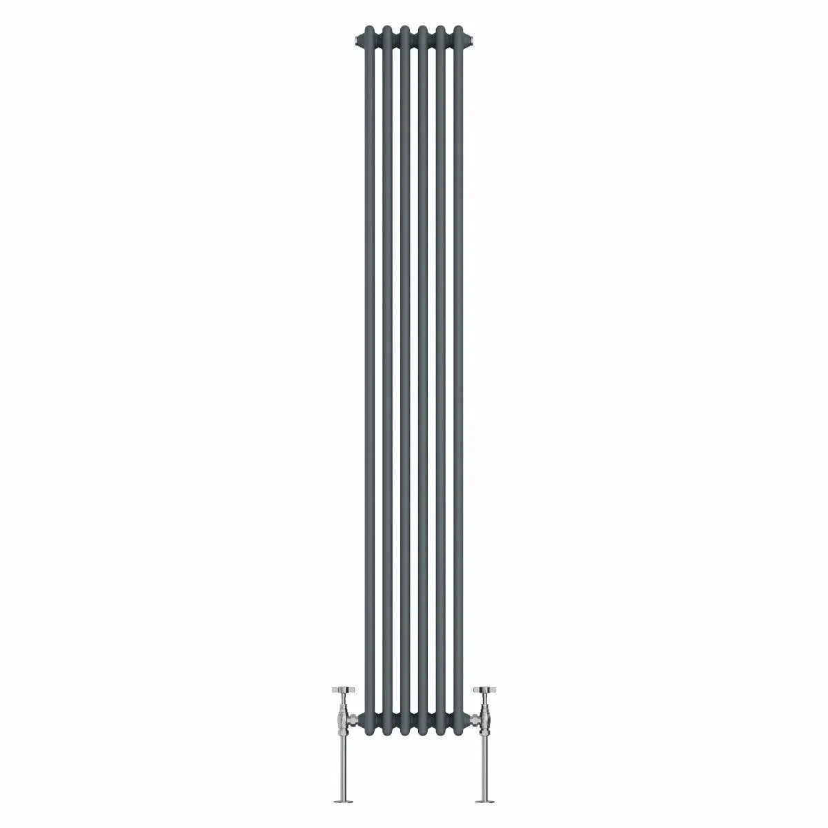 Ferentino - Traditional vertical column radiator anthracite