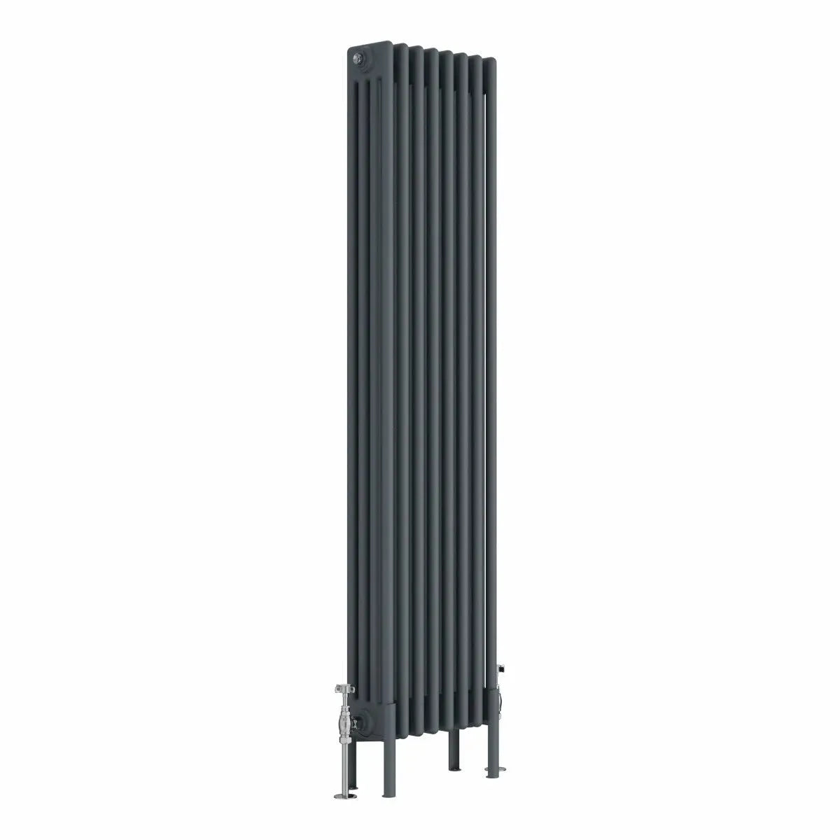 Ferentino - Traditional vertical column radiator anthracite