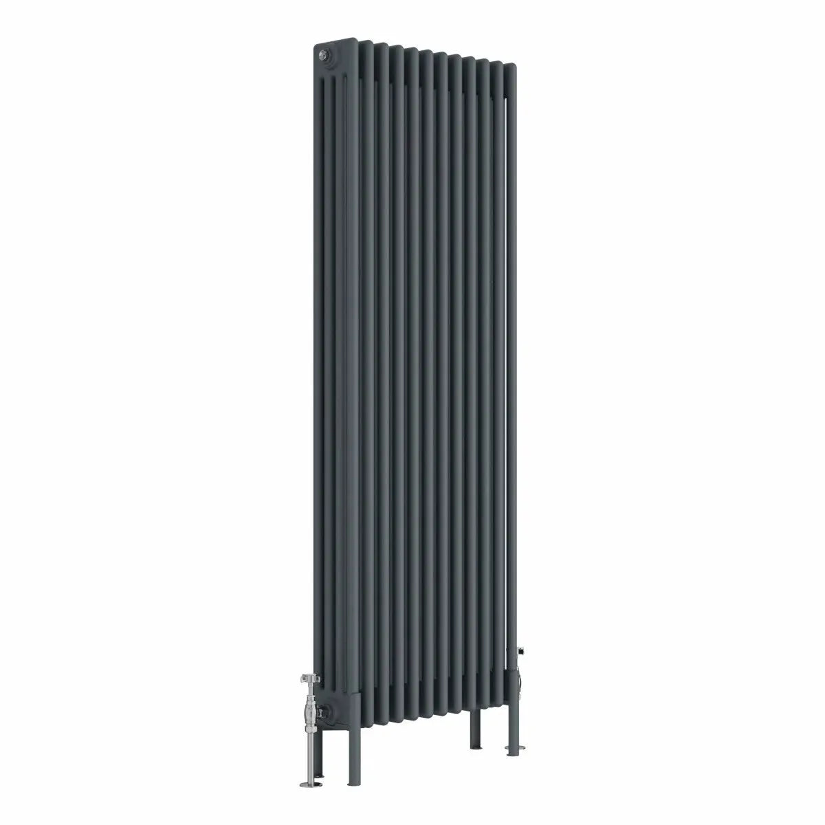 Ferentino - Traditional vertical column radiator anthracite