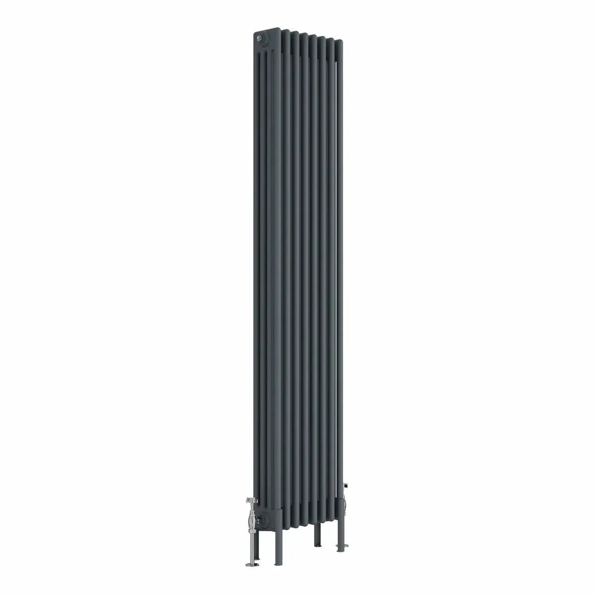 Ferentino - Traditional vertical column radiator anthracite