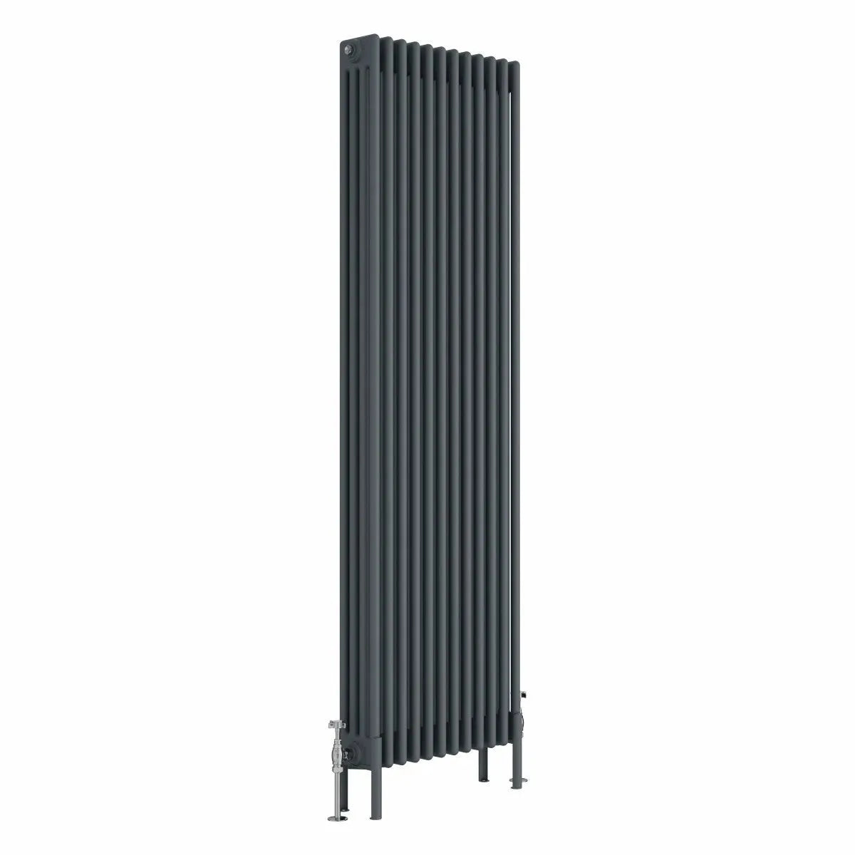 Ferentino - Traditional vertical column radiator anthracite