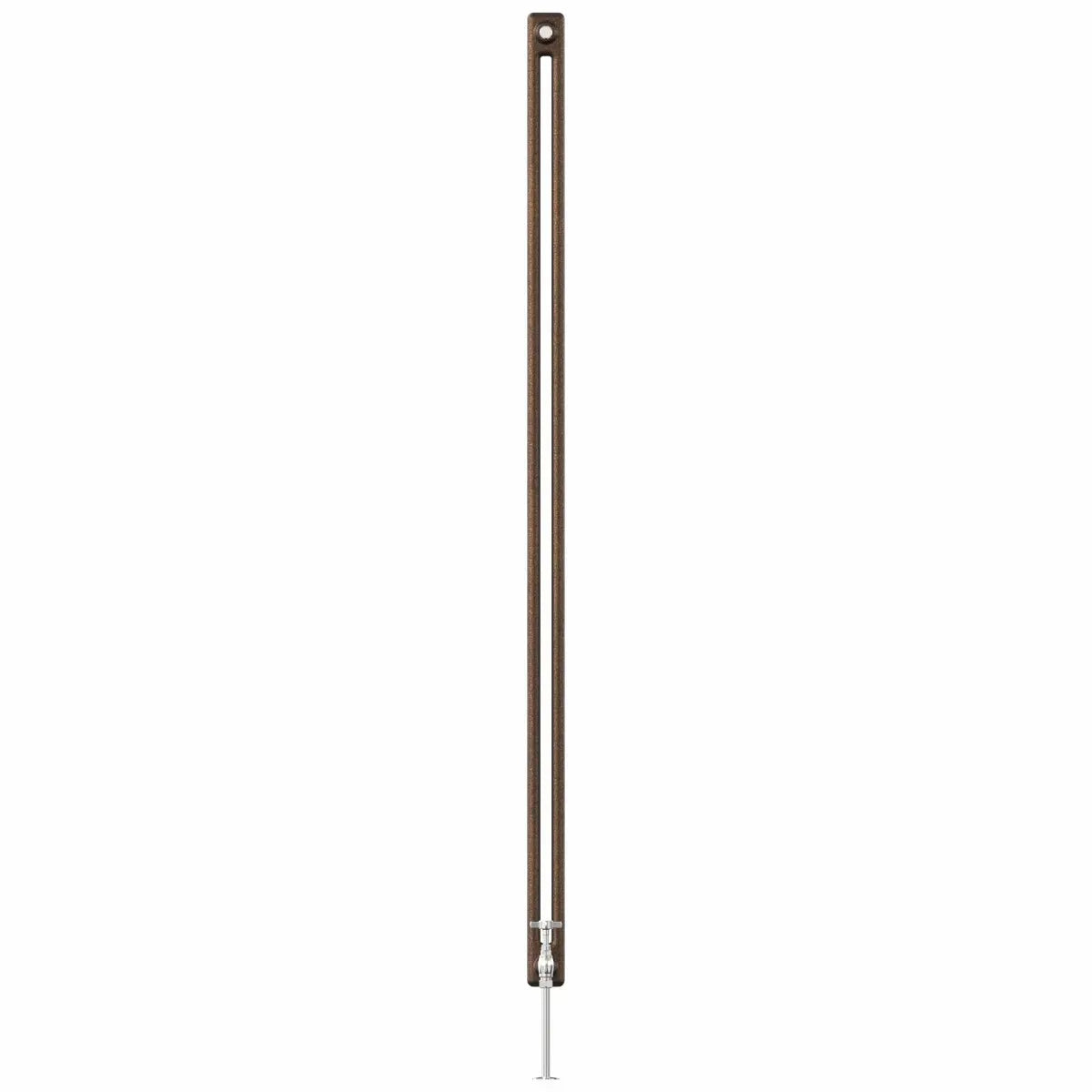 Ferentino - Traditional vertical column radiator blackened copper