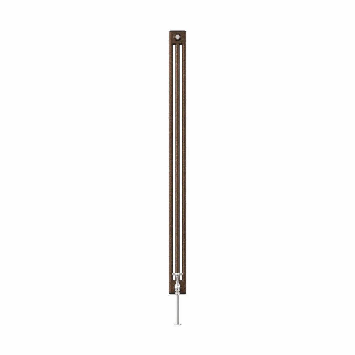 Ferentino - Traditional vertical column radiator blackened copper