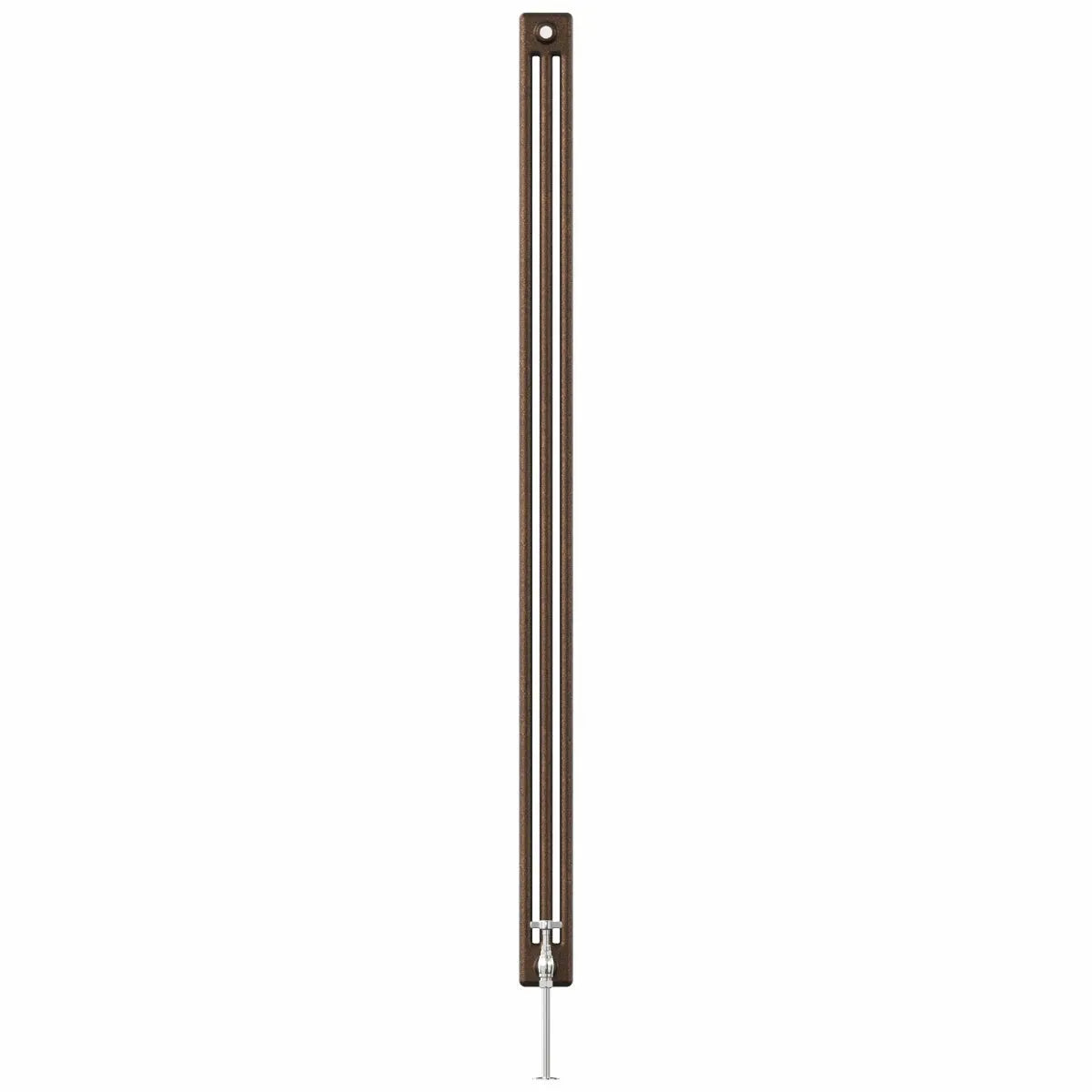 Ferentino - Traditional vertical column radiator blackened copper