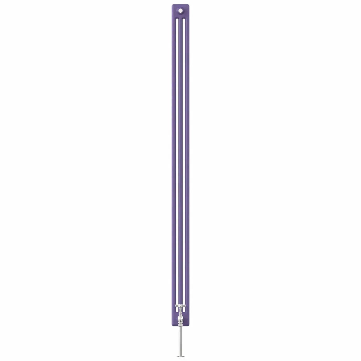 Ferentino - Traditional vertical column radiator blue lilac