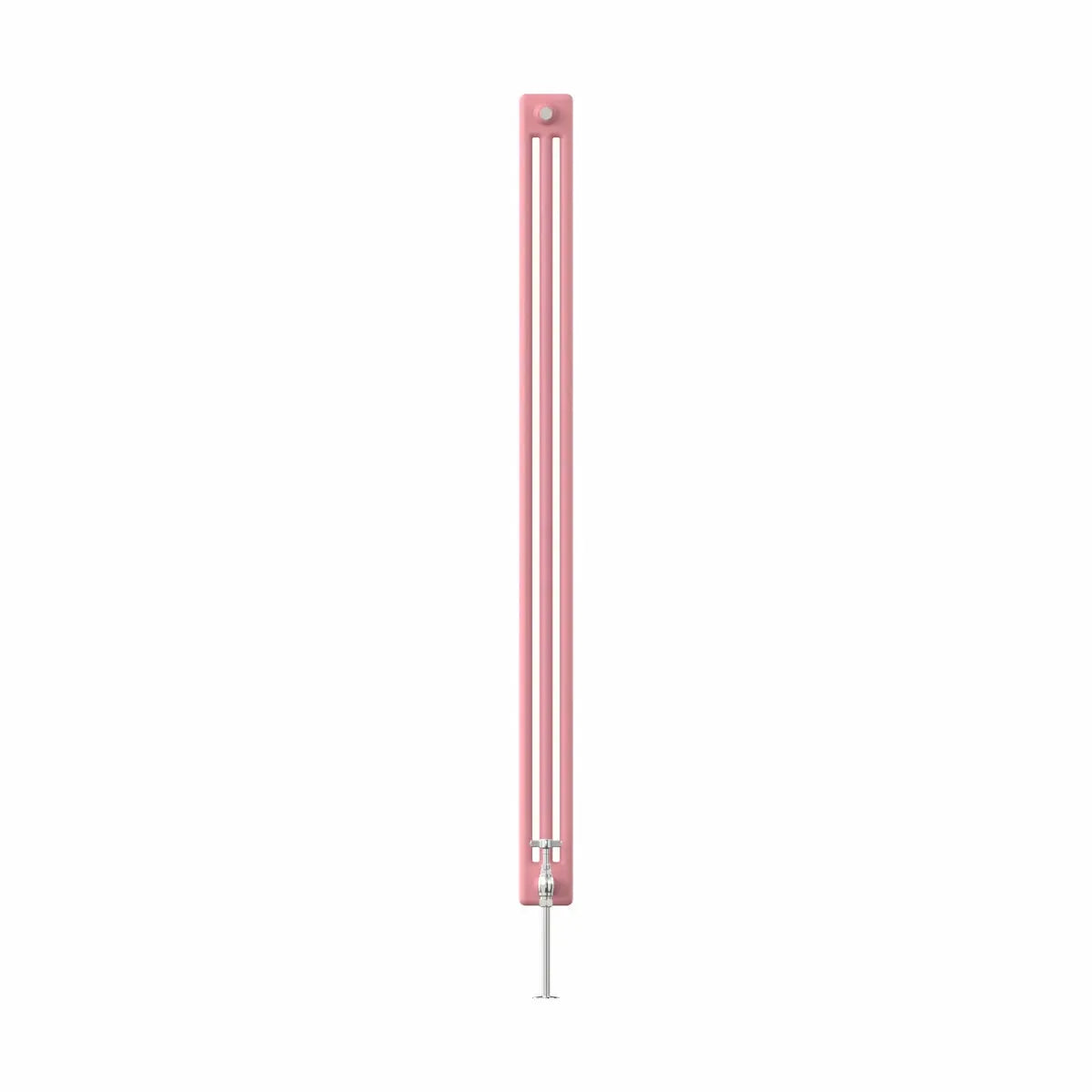 Ferentino - Traditional vertical column radiator light pink