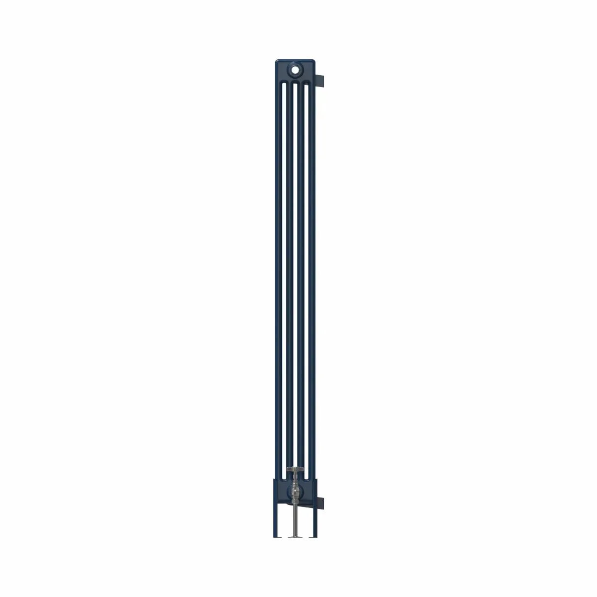 Ferentino - Traditional vertical column radiator sapphire blue