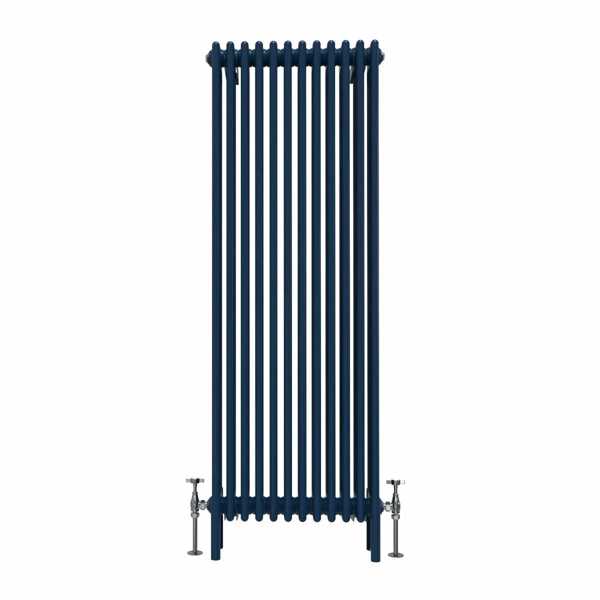 Ferentino - Traditional vertical column radiator sapphire blue