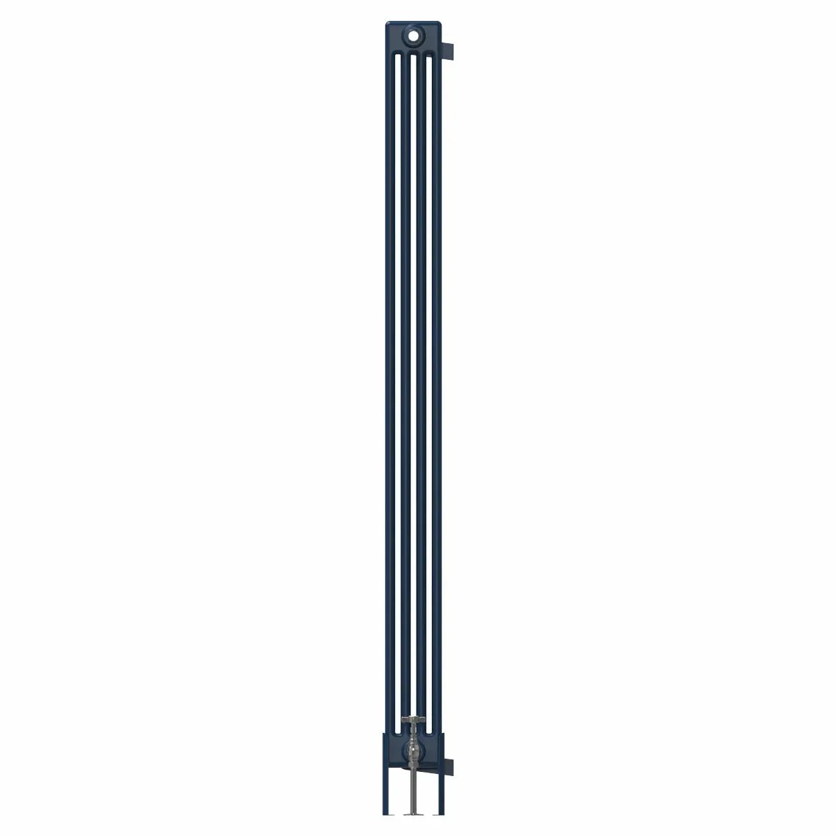 Ferentino - Traditional vertical column radiator sapphire blue