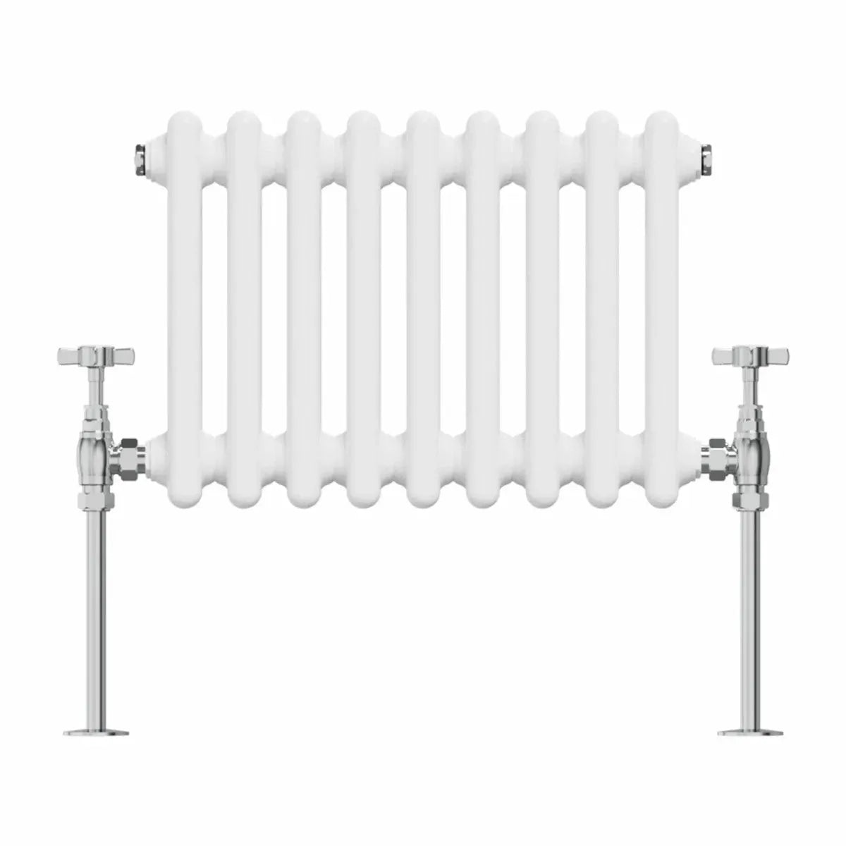 Ferentino - Traditional horizontal column radiator white