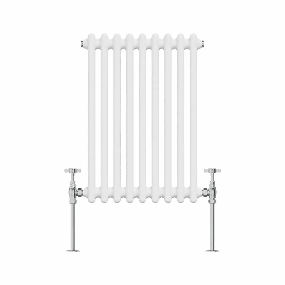 Ferentino - Traditional horizontal column radiator white