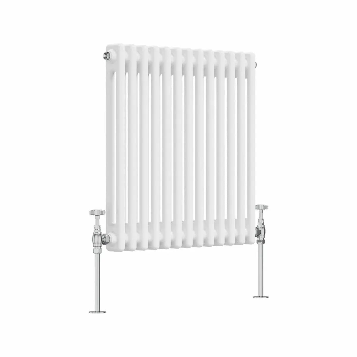 Ferentino - Traditional horizontal column radiator white