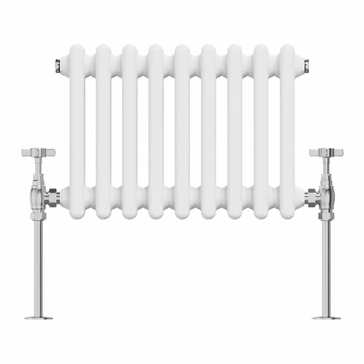 Ferentino - Traditional horizontal column radiator white