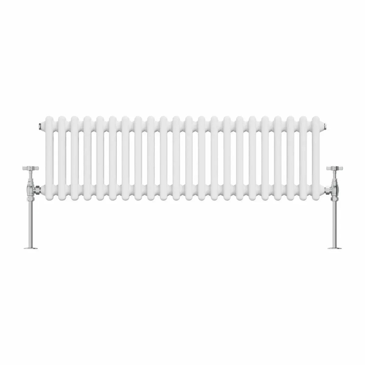 Ferentino - Traditional horizontal column radiator white