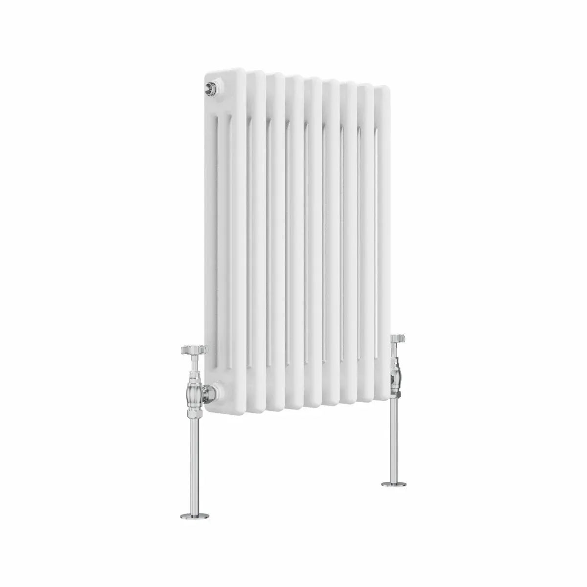 Ferentino - Traditional horizontal column radiator white