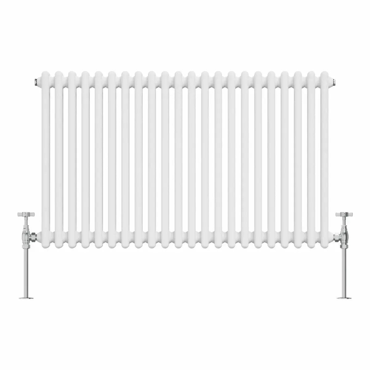 Ferentino - Traditional horizontal column radiator white