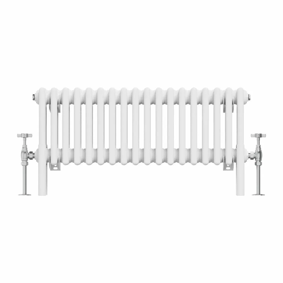 Ferentino - Traditional horizontal column radiator white