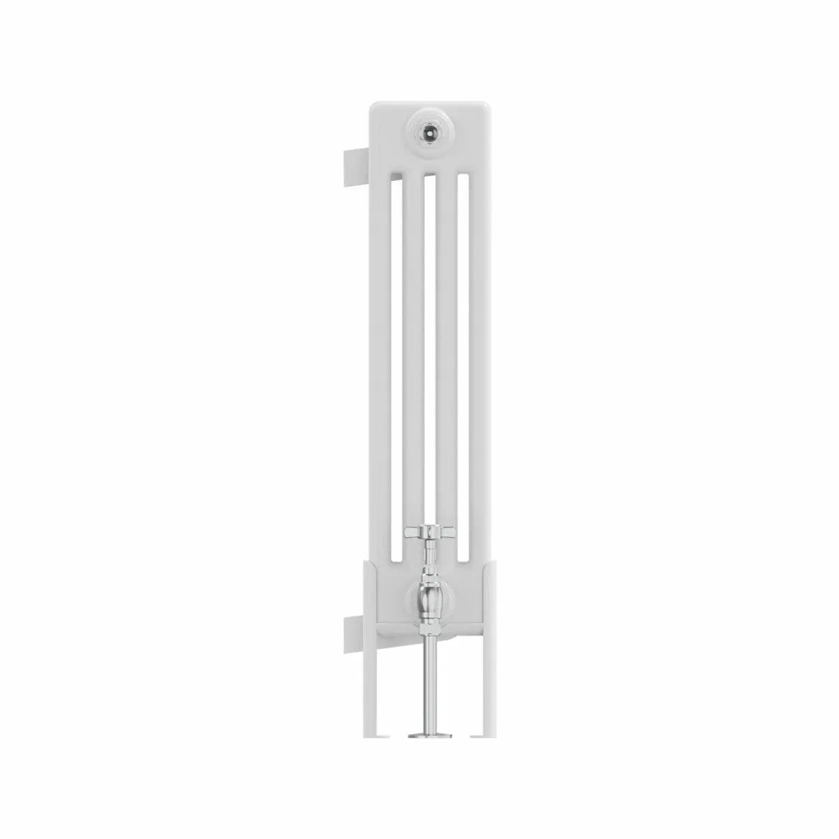 Ferentino - Traditional horizontal column radiator white