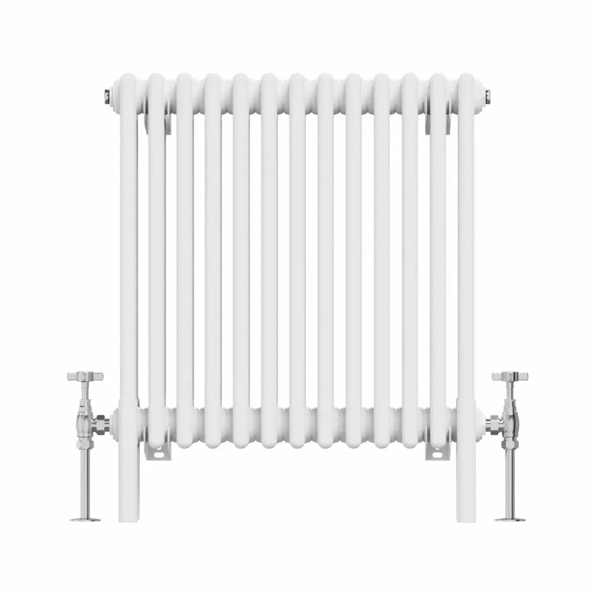 Ferentino - Traditional horizontal column radiator white