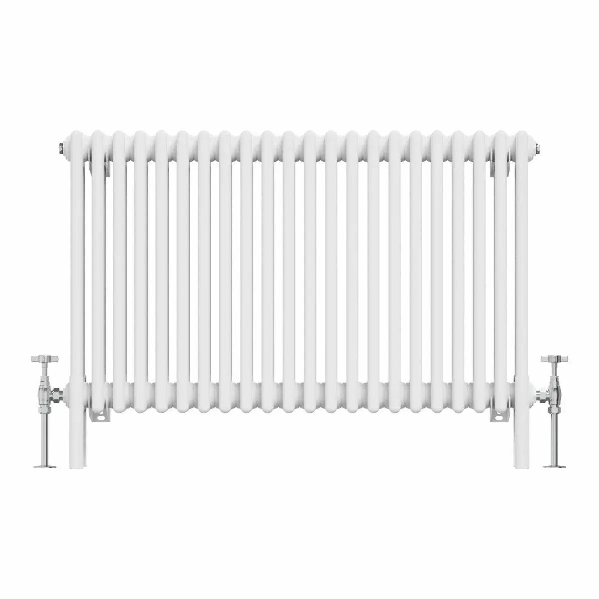 Ferentino - Traditional horizontal column radiator white