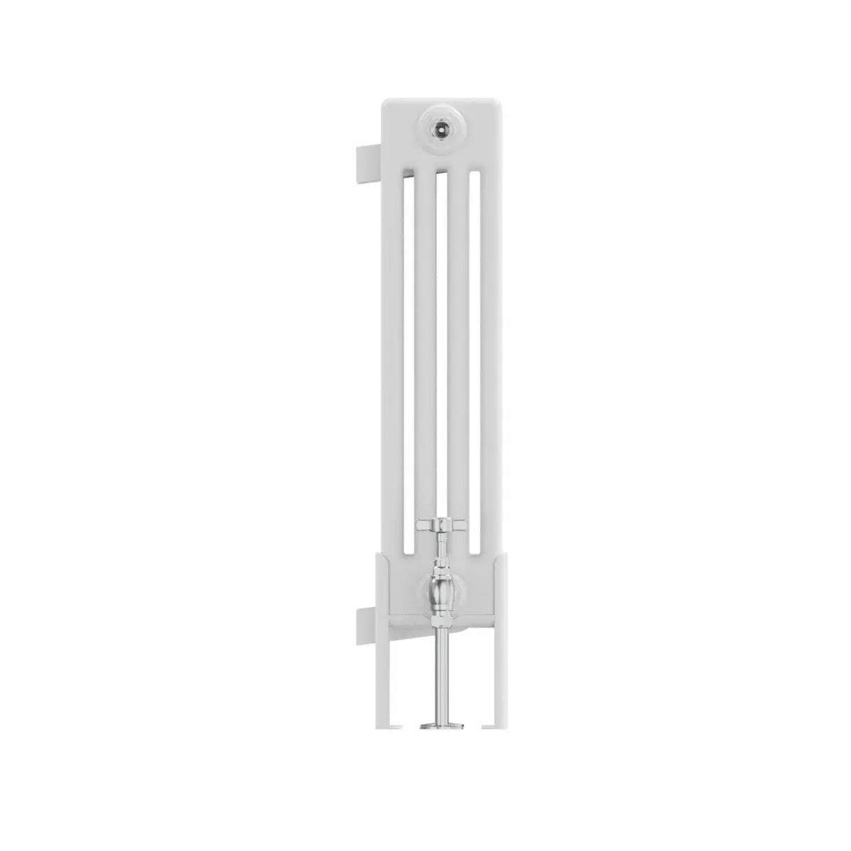 Ferentino - Traditional horizontal column radiator white