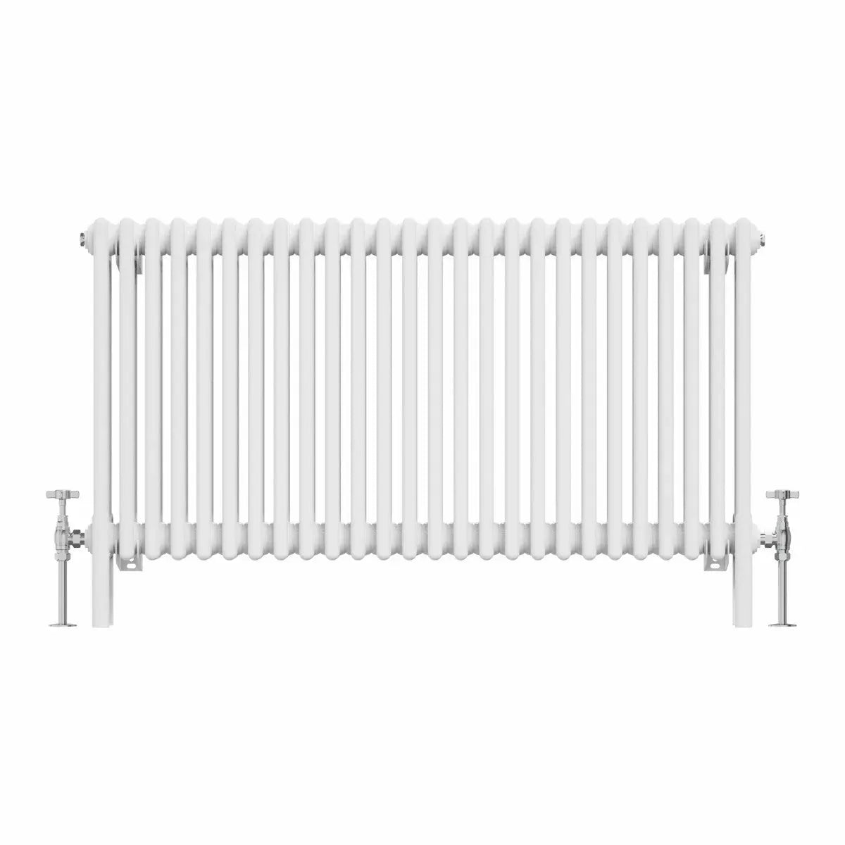 Ferentino - Traditional horizontal column radiator white