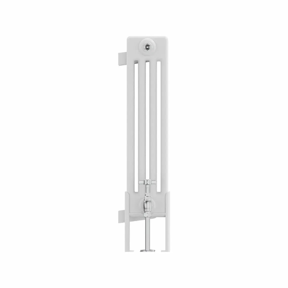 Ferentino - Traditional horizontal column radiator white