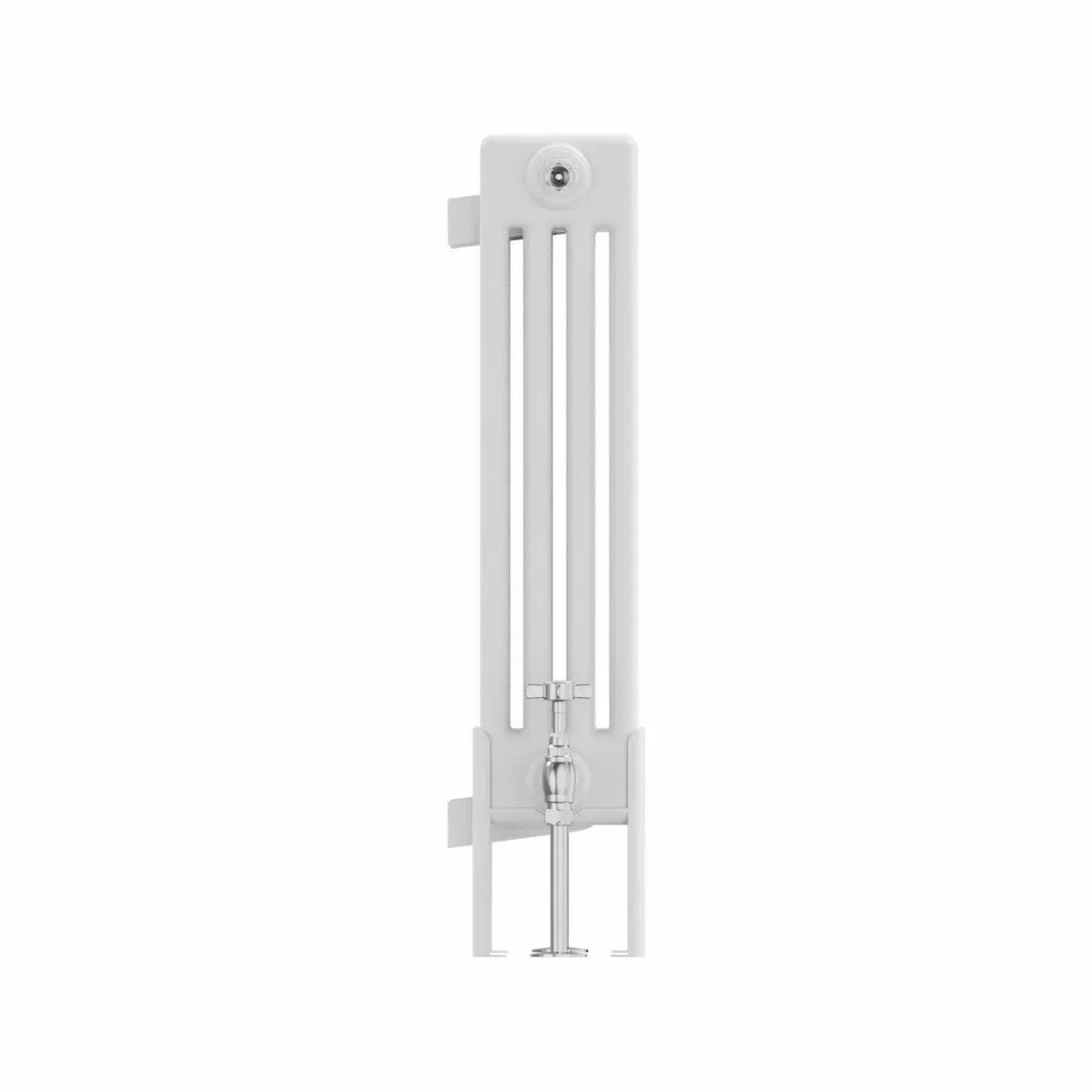 Ferentino - Traditional horizontal column radiator white