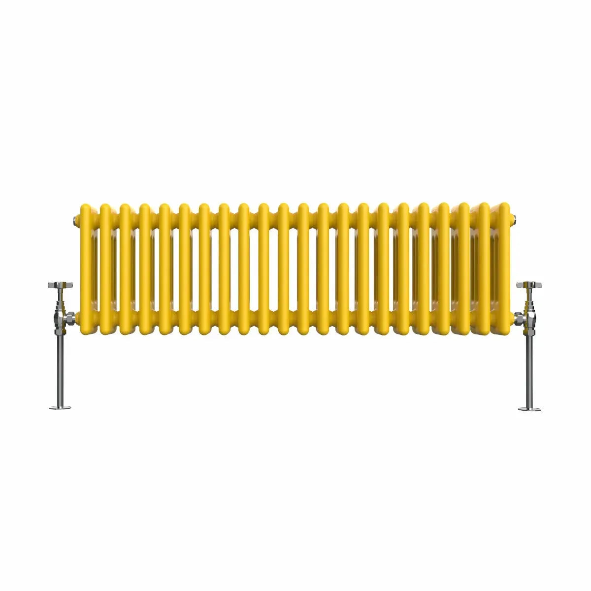 Ferentino - Traditional horizontal column radiator zinc yellow