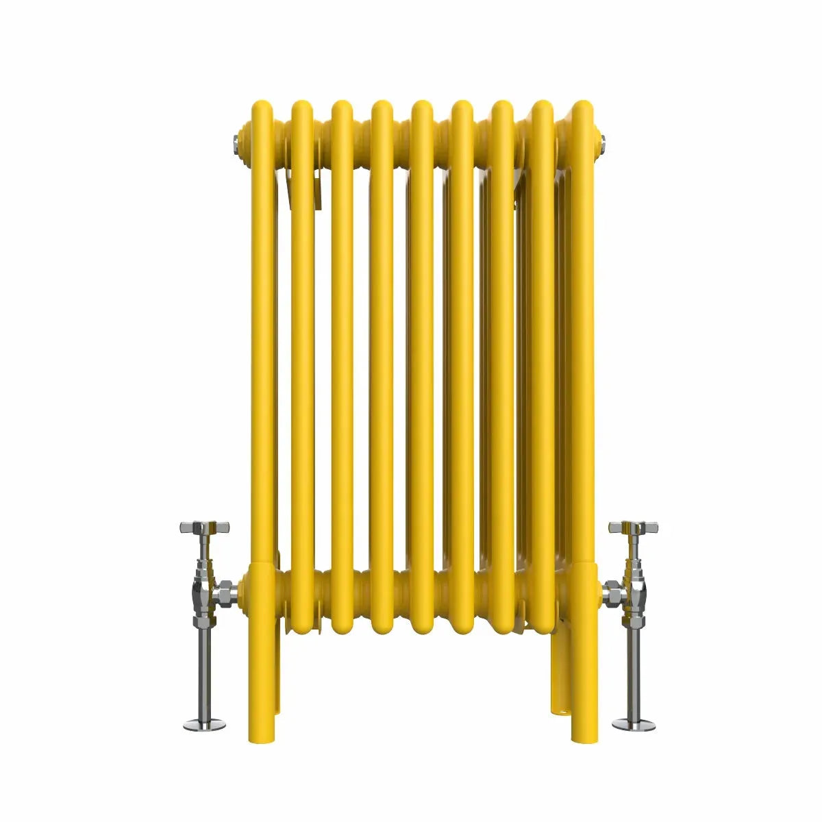 Ferentino - Traditional horizontal column radiator zinc yellow