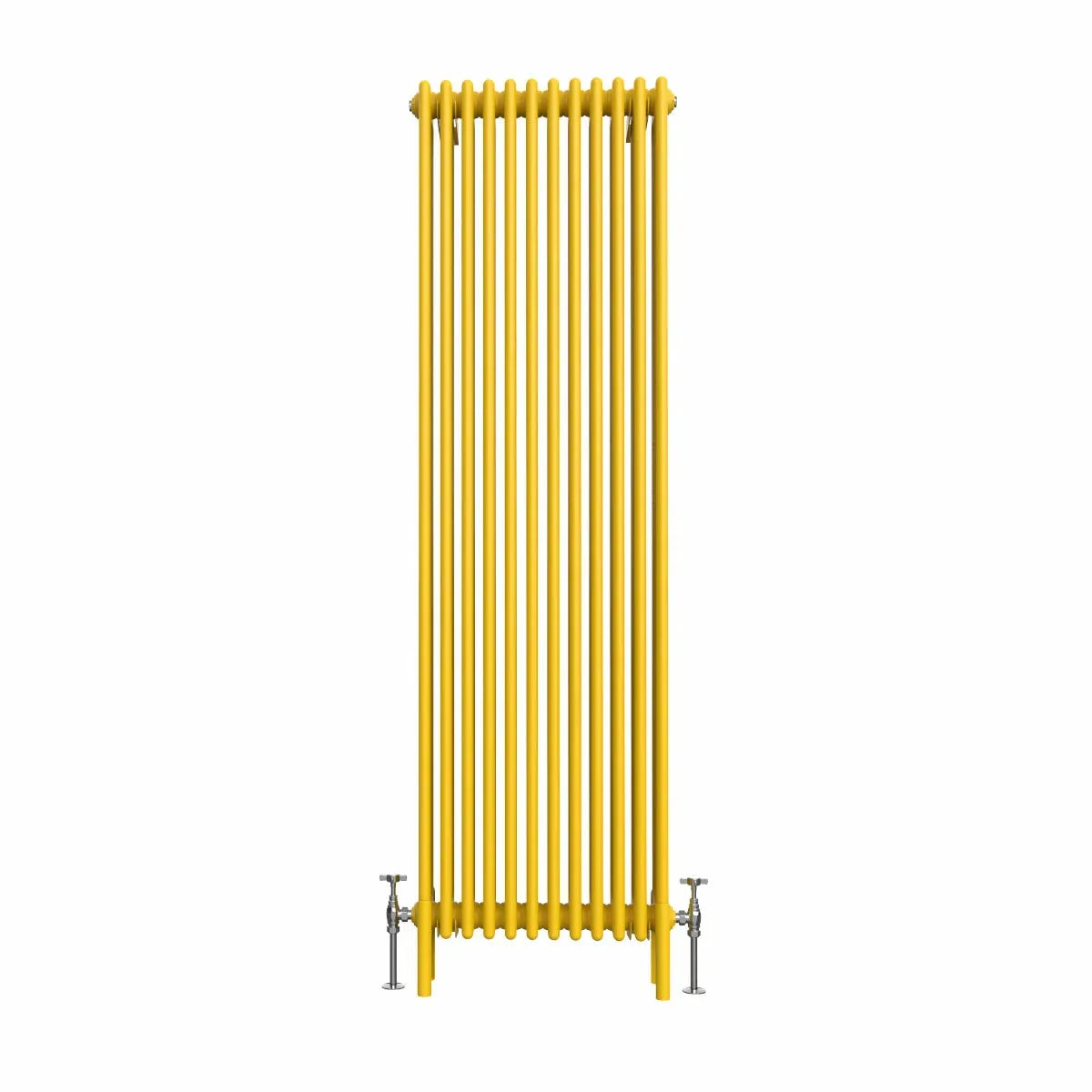 Ferentino - Traditional vertical column radiator zinc yellow