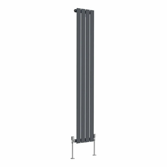 San Remo - Modern vertical flat panel radiator anthracite