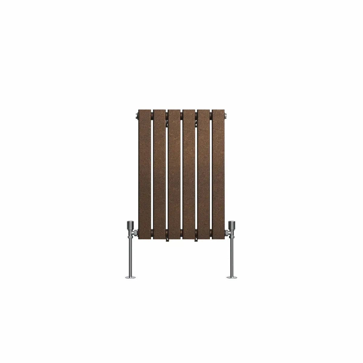 San Remo - Modern horizontal flat panel radiator blackened copper