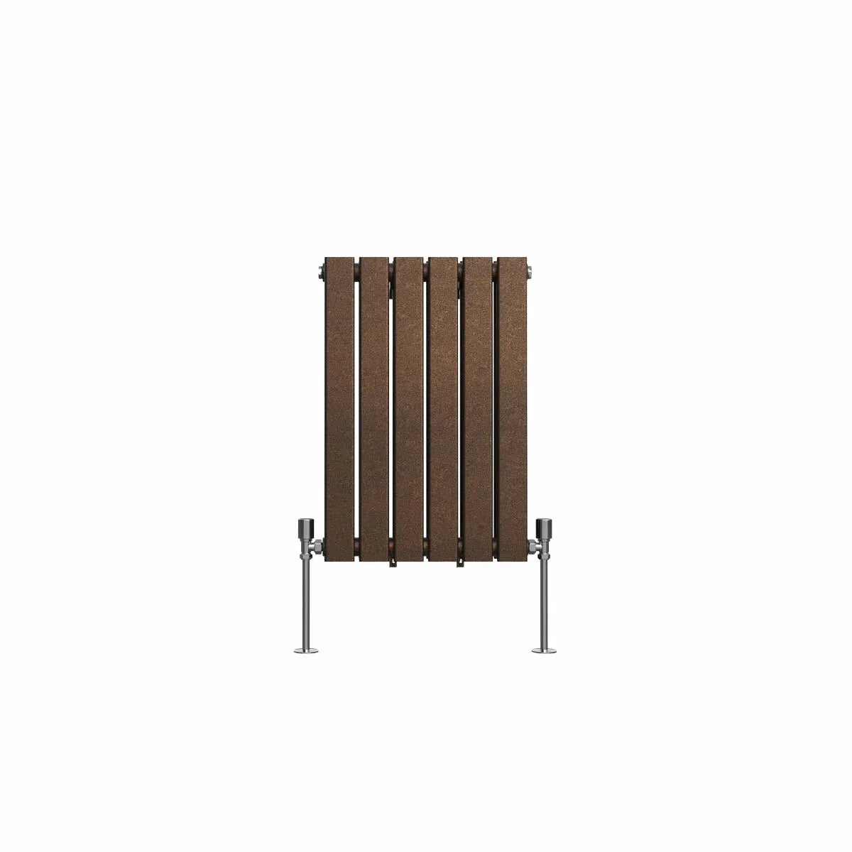 San Remo - Modern horizontal flat panel radiator blackened copper