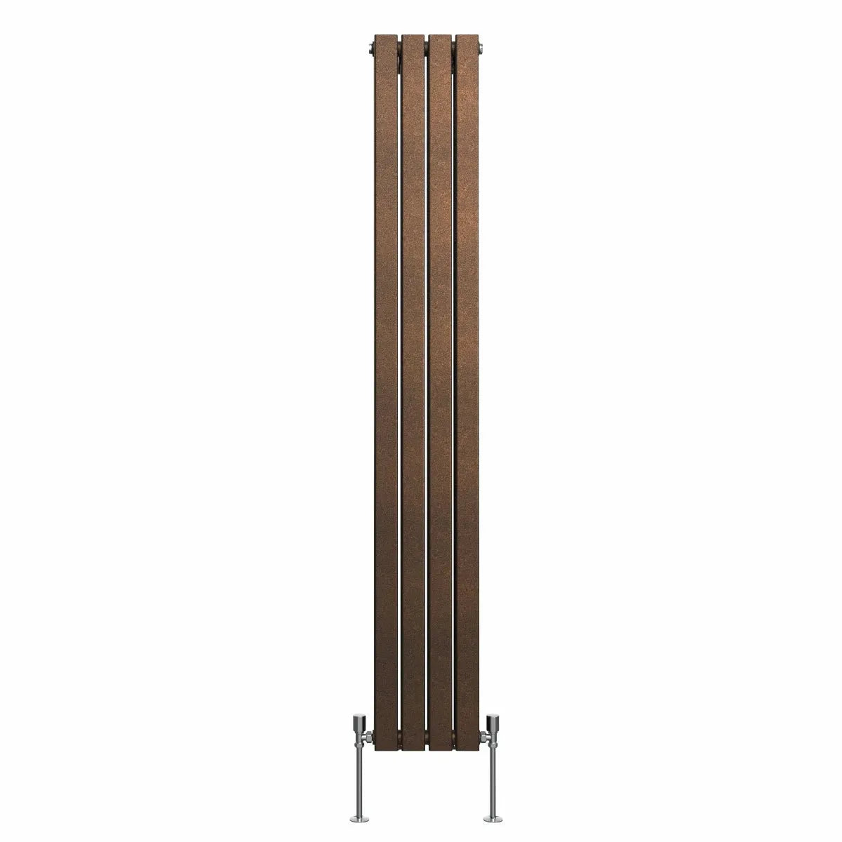 San Remo - Modern vertical flat panel radiator blackened copper