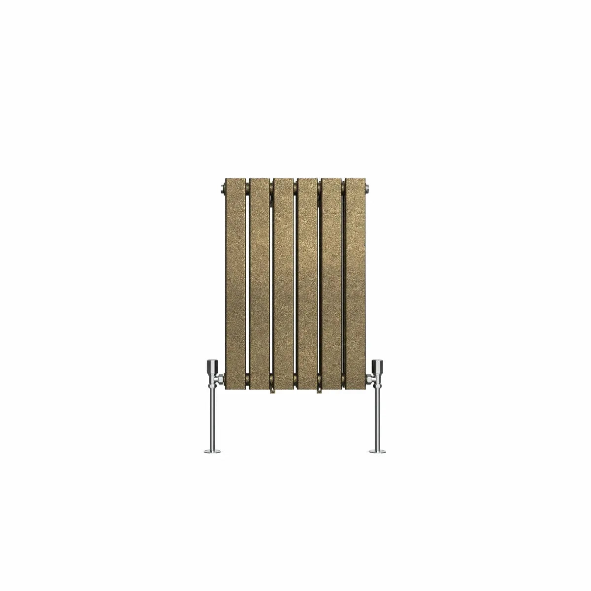 San Remo - Modern horizontal flat panel radiator blackened gold