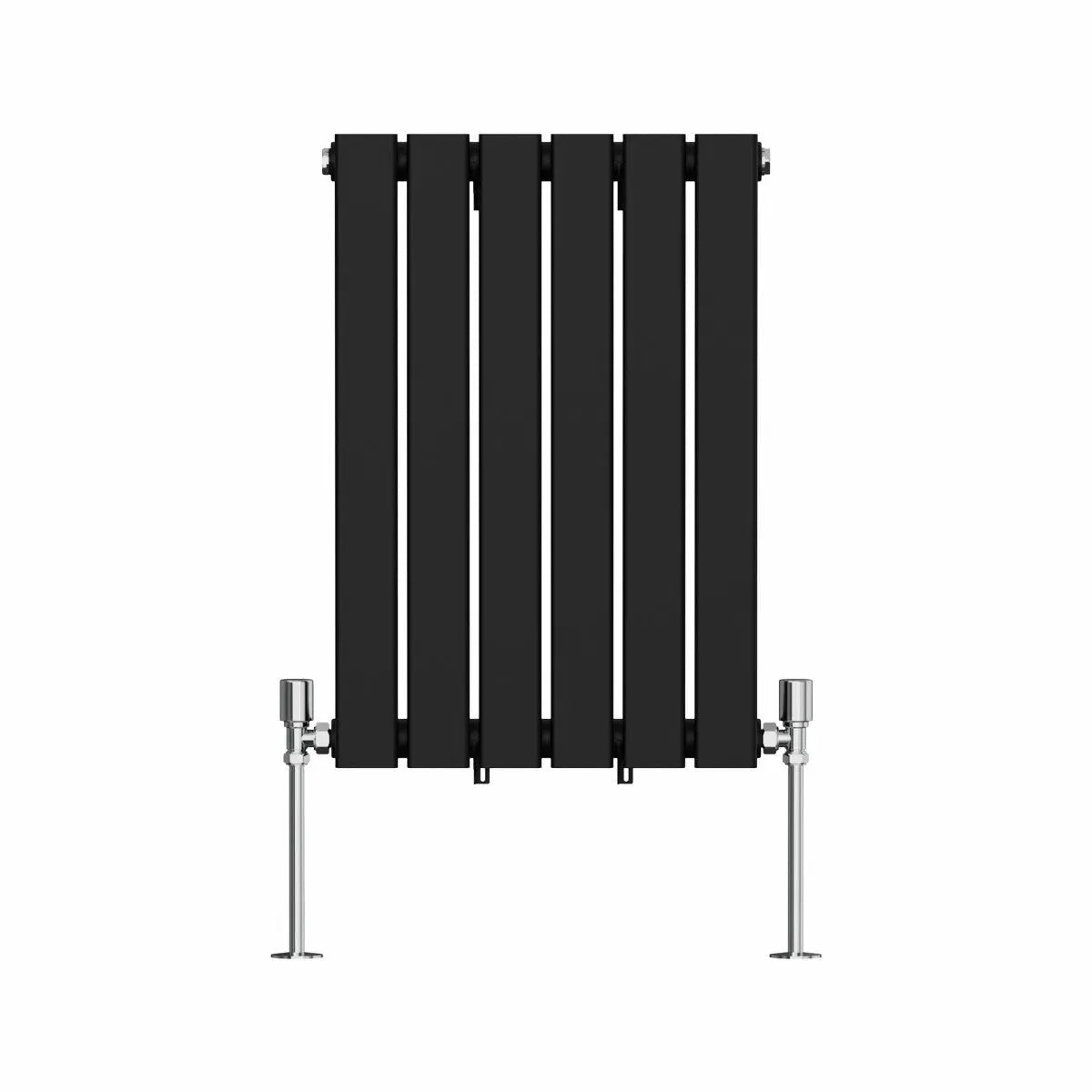 San Remo - Modern horizontal flat panel radiator black