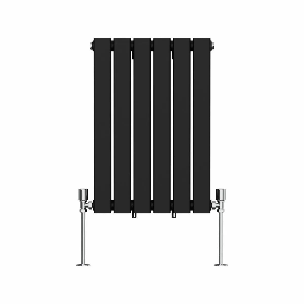 San Remo - Modern horizontal flat panel radiator black