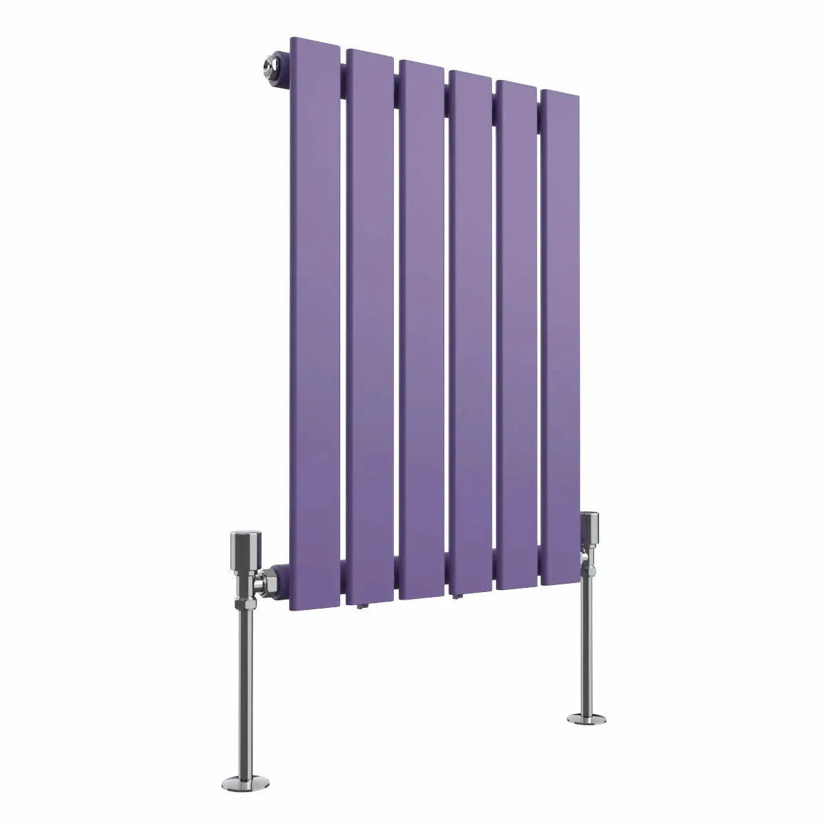 San Remo - Modern horizontal flat panel radiator blue lilac