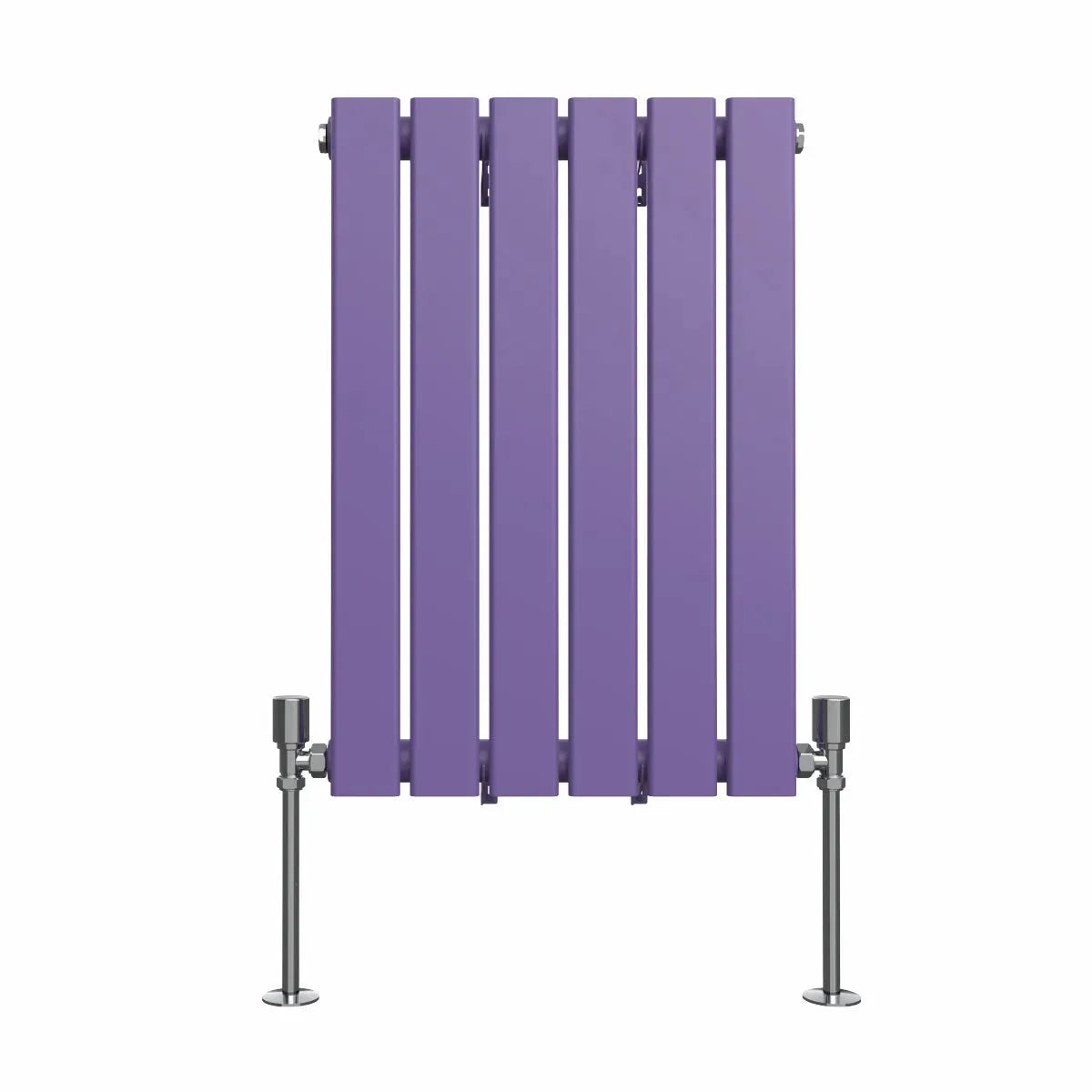 San Remo - Modern horizontal flat panel radiator blue lilac