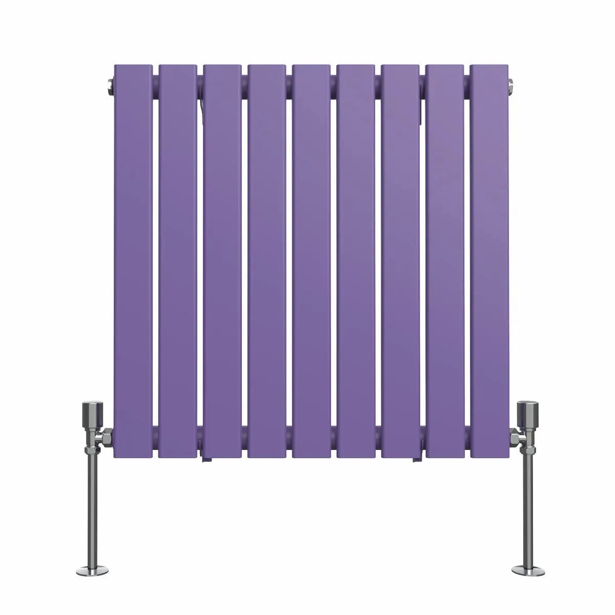 San Remo - Modern horizontal flat panel radiator blue lilac