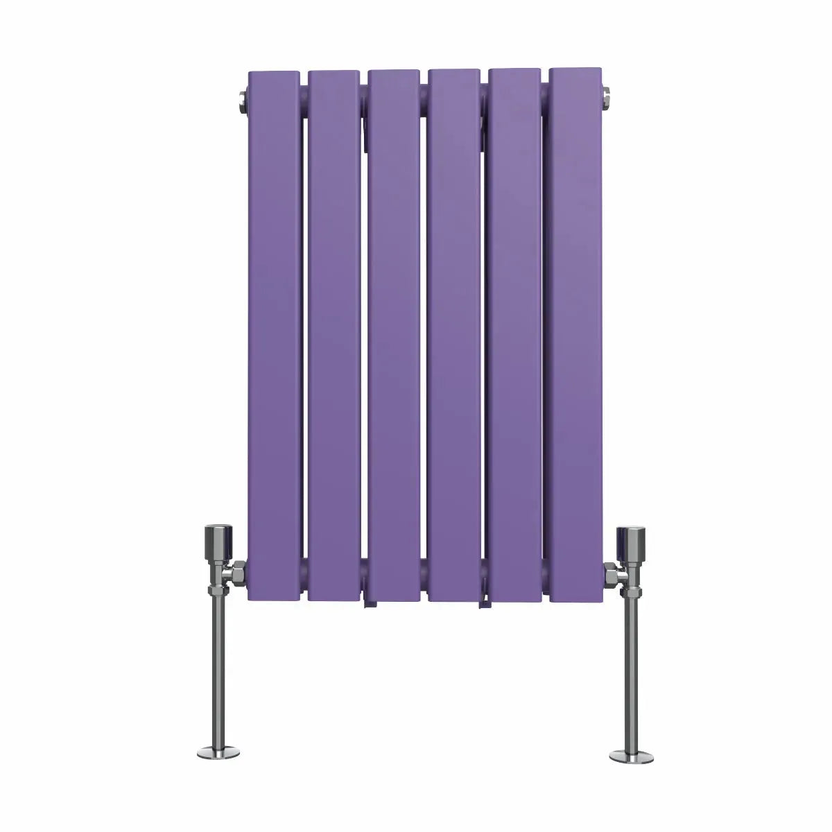 San Remo - Modern horizontal flat panel radiator blue lilac