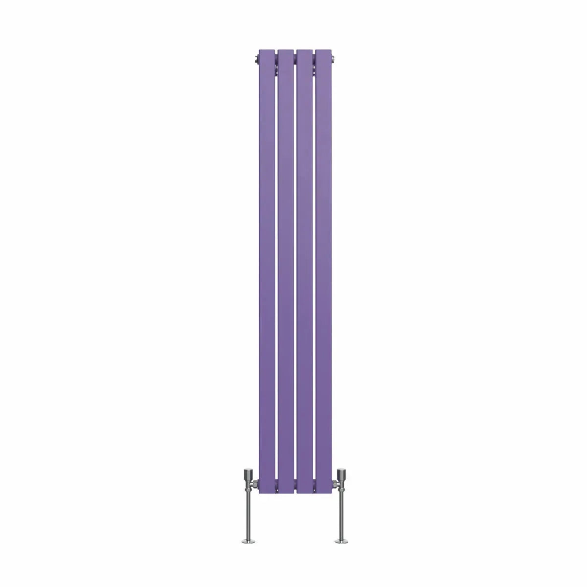 San Remo - Modern vertical flat panel radiator blue lilac