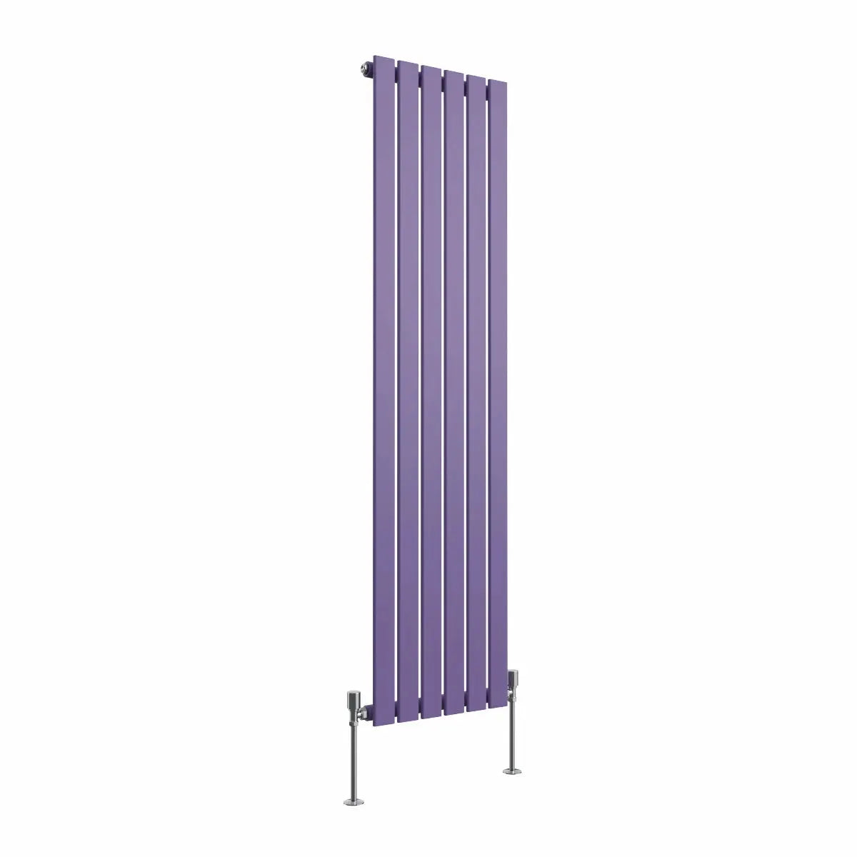 San Remo - Modern vertical flat panel radiator blue lilac