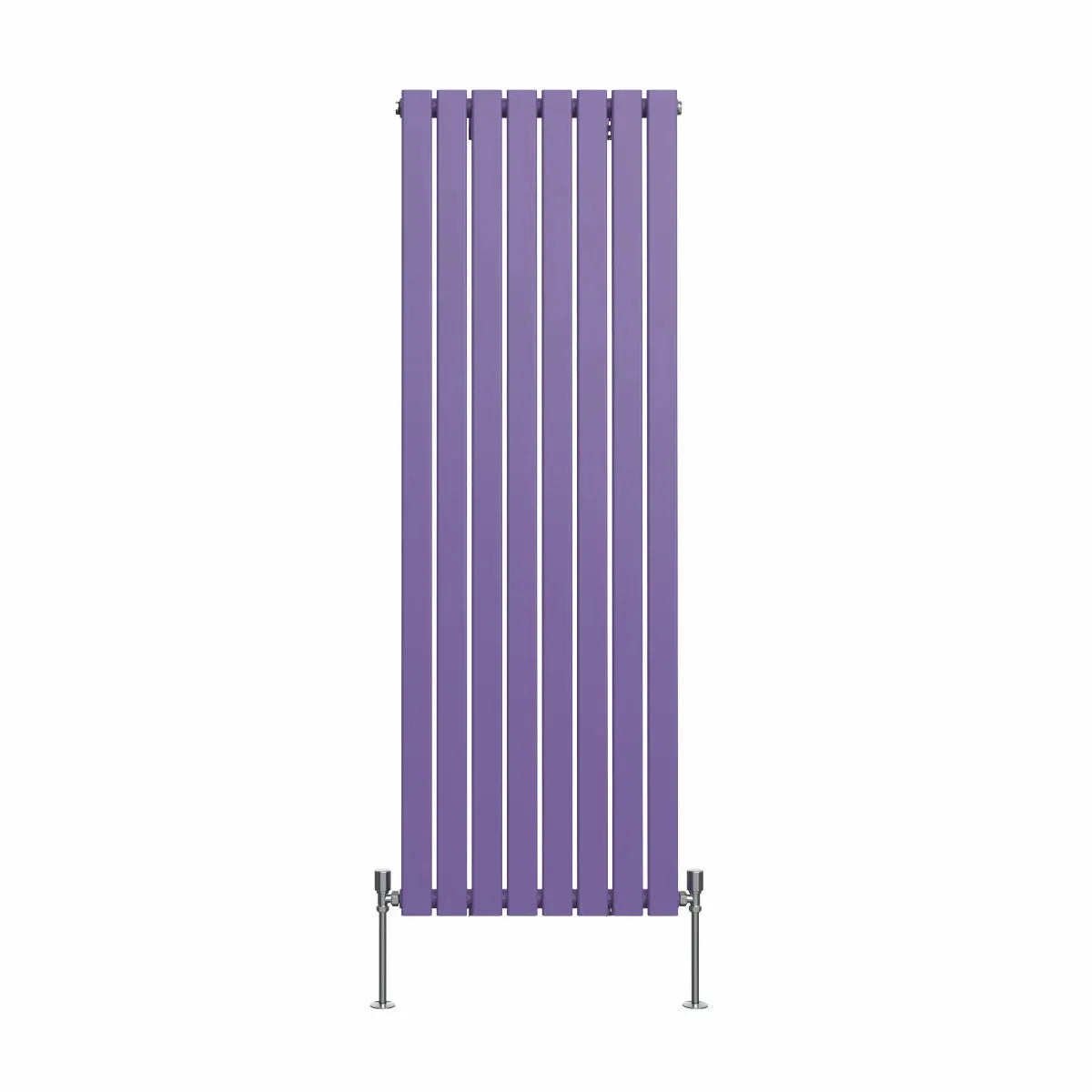 San Remo - Modern vertical flat panel radiator blue lilac