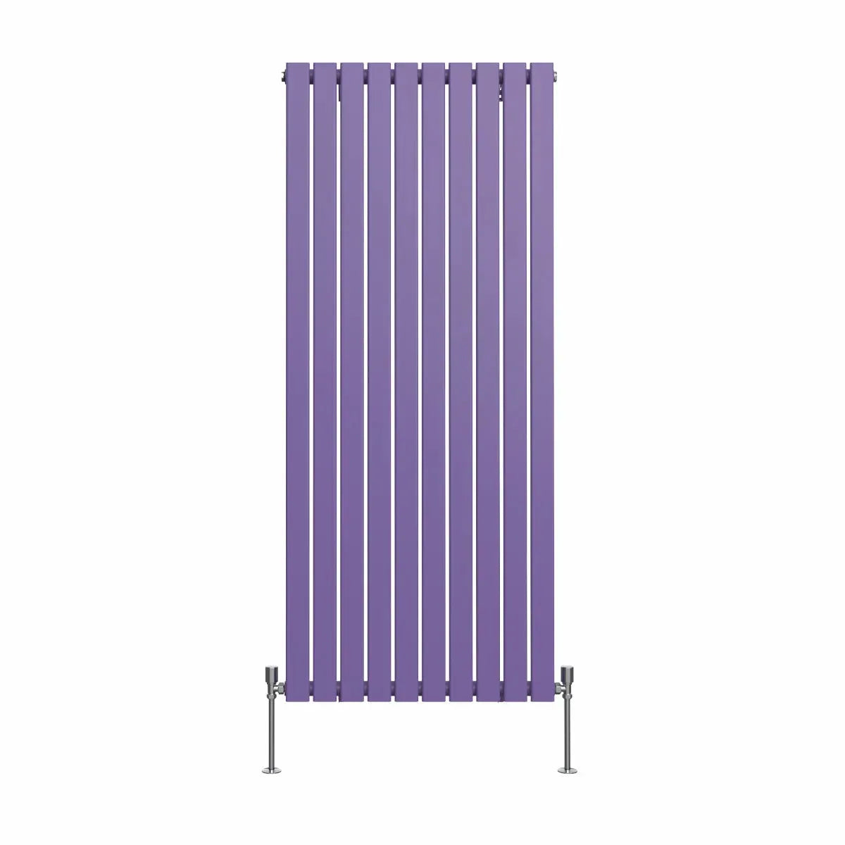 San Remo - Modern vertical flat panel radiator blue lilac